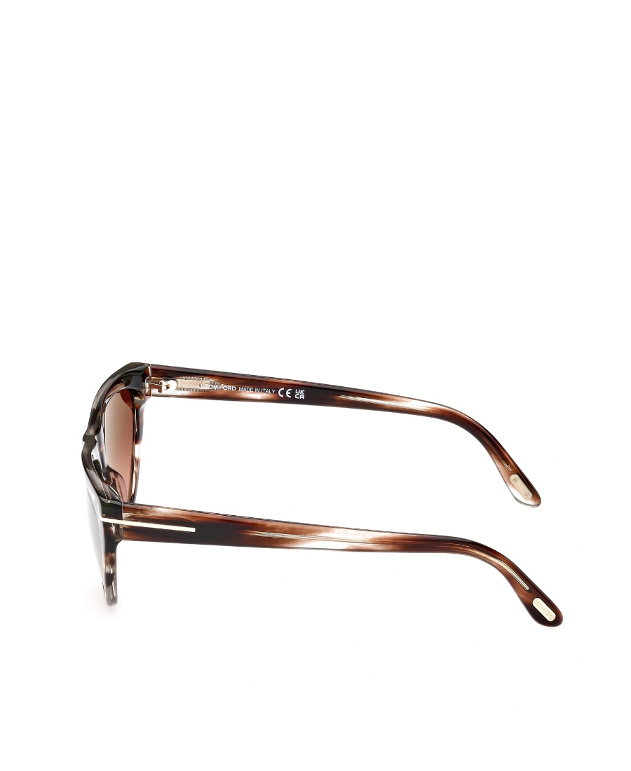 Tom Ford Eyewear Cat Eye Frame Sunglasses In Multicolor