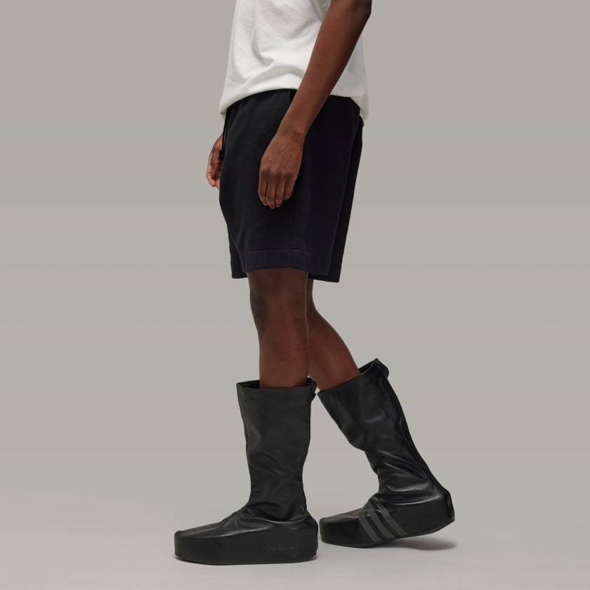 Y-3 Elastic Waistband Shorts In Black