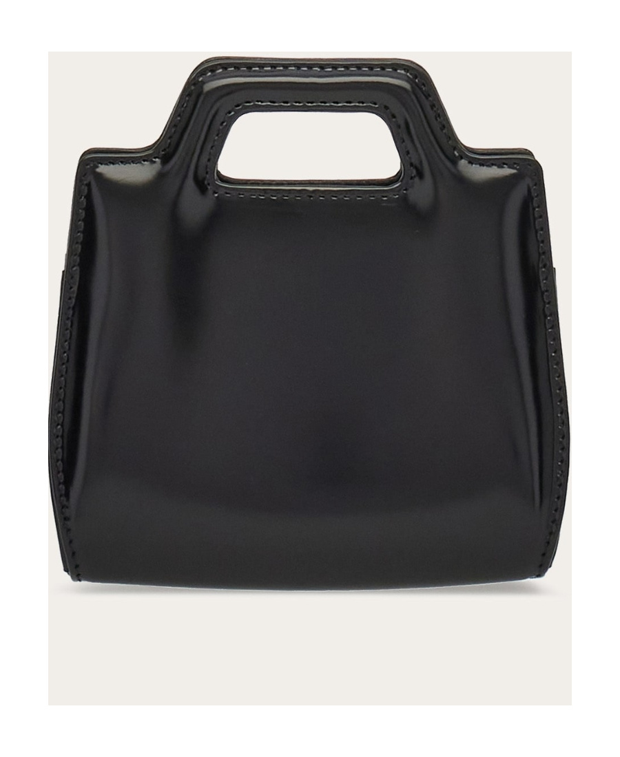 Ferragamo Salvatore Wanda Micro Shoulder Bag In Black