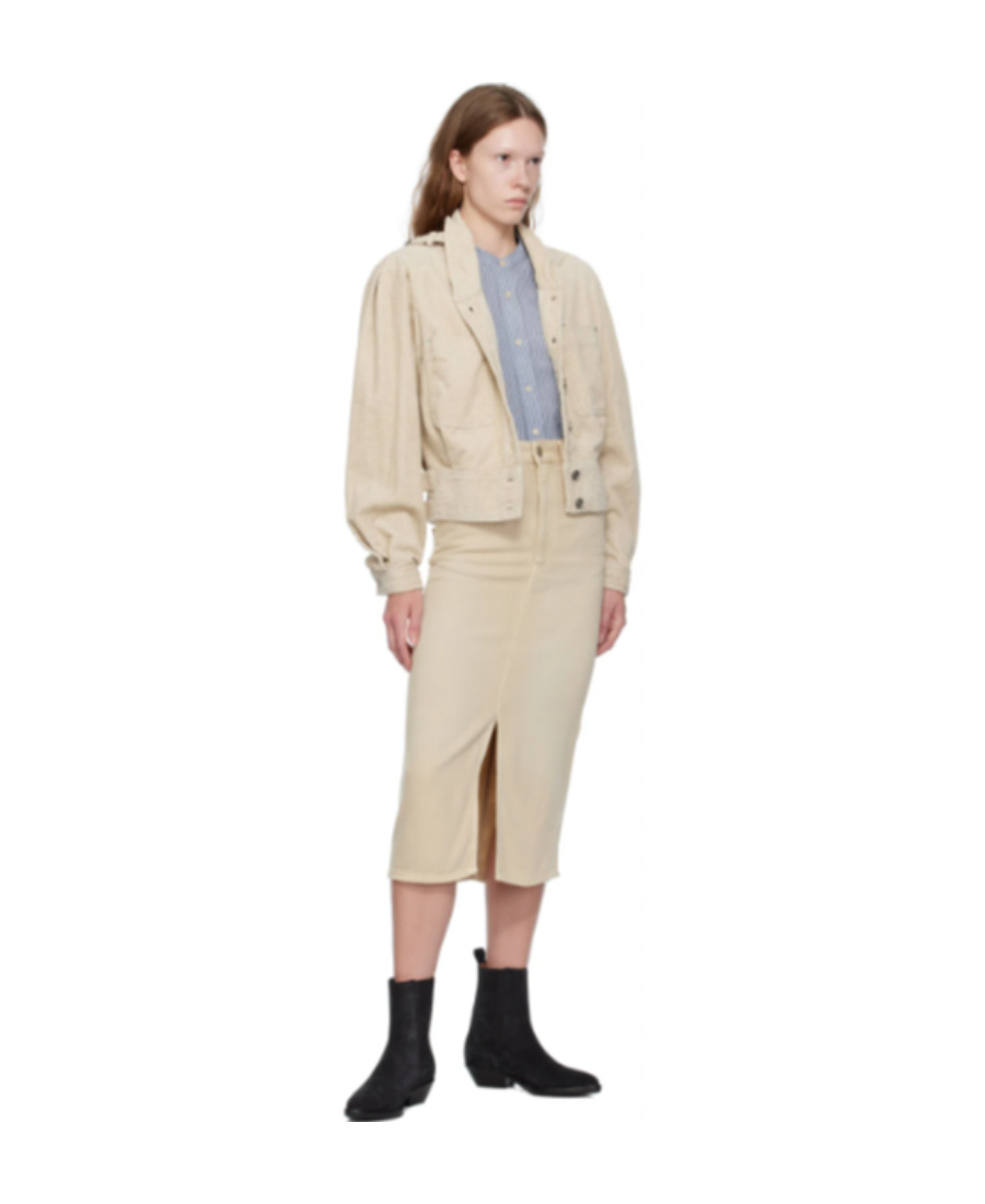 Isabel Marant Étoile Beige Rashane Jacket In Nude