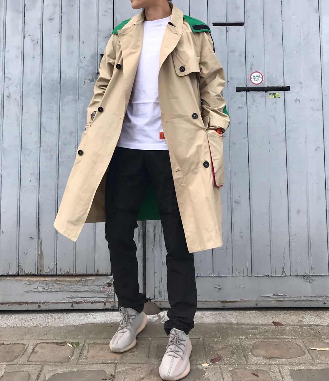 Heron Preston Color Matching Classic Windbreaker In Brown