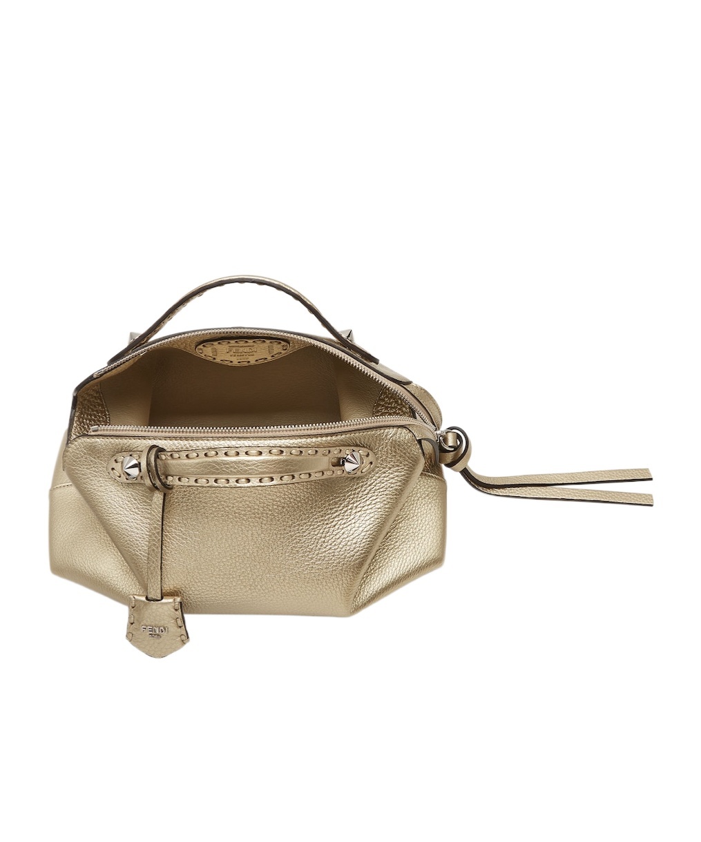 Fendi By The Way Selleria Medium Shoulder Bag In Nude