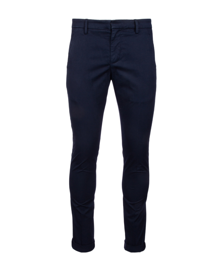 Dondup Cropped Tailored Trousers In Black