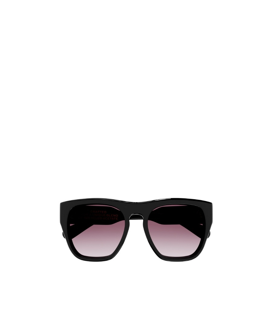 Chloé Polished Square-frame Sunglasses In Black