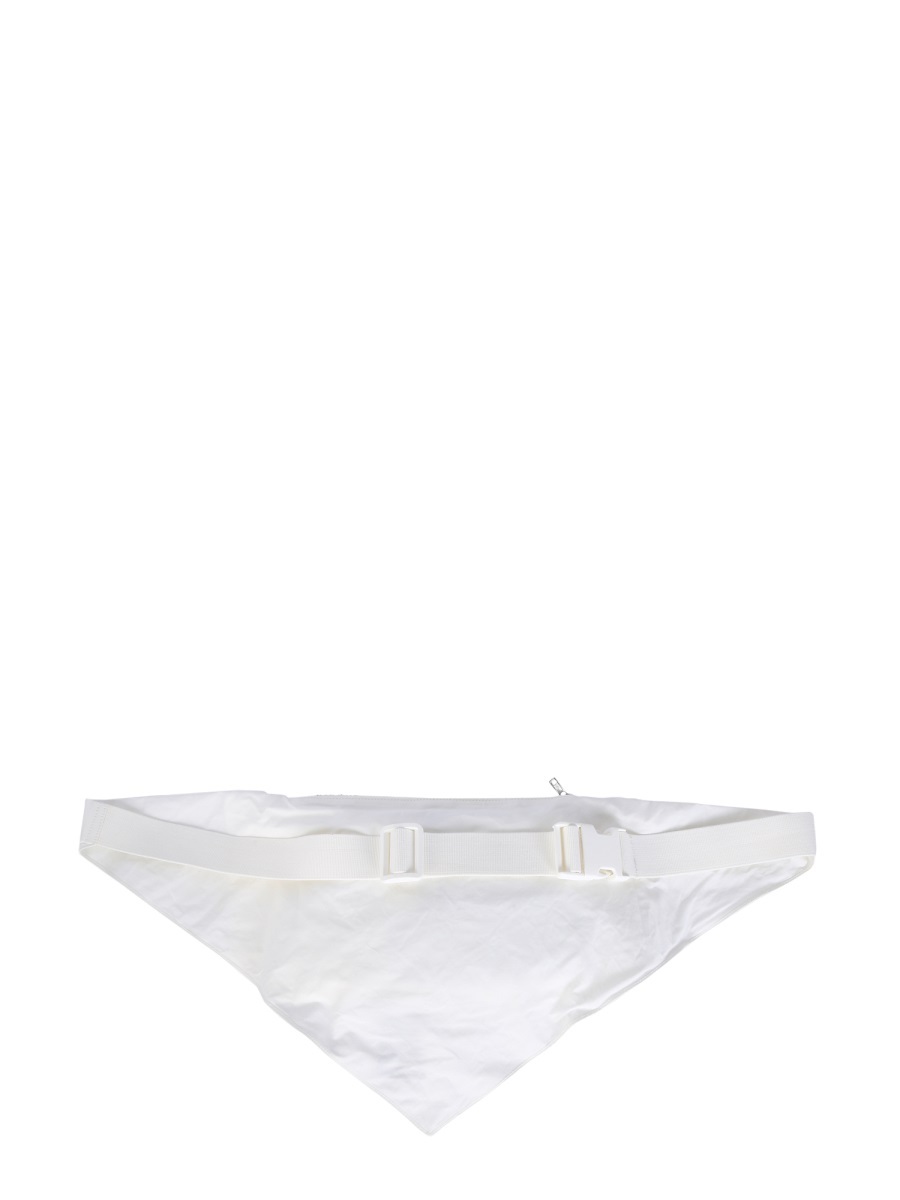 Rick Owens Drkshdw Bandana Belt Bag In White