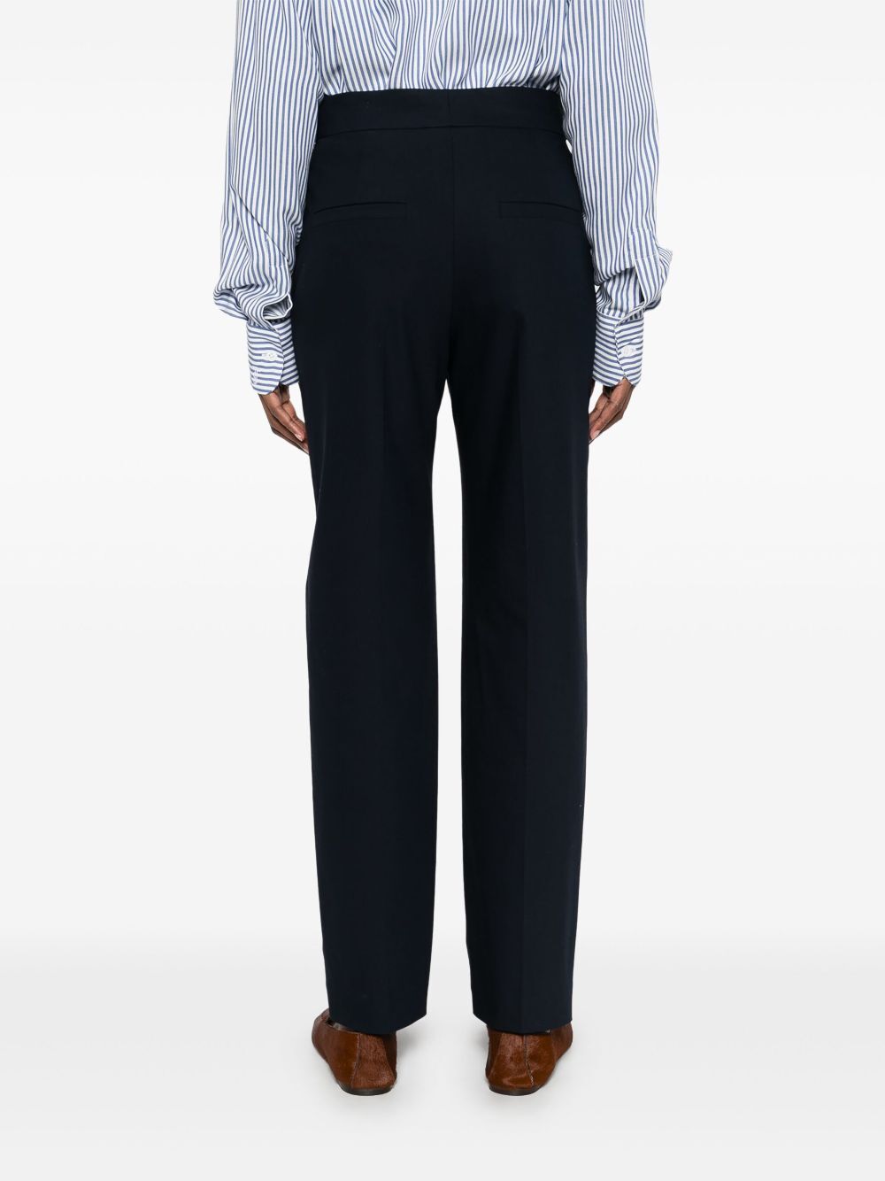 Brunello Cucinelli Tapered Trousers In Black