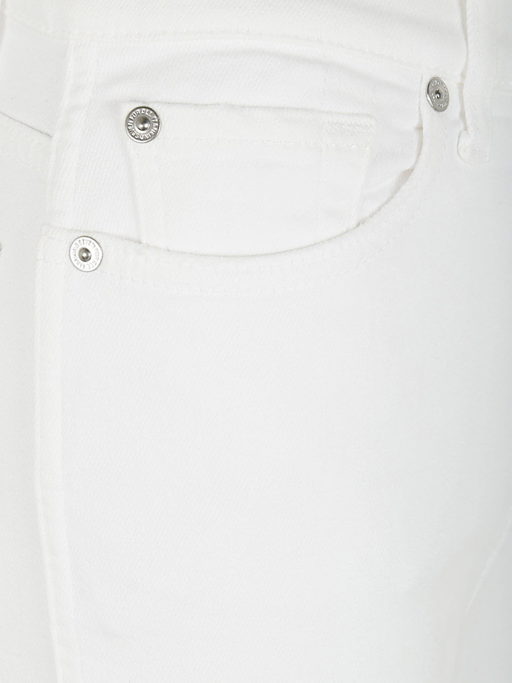 7 For All Mankind Slim Kick High-rise Bootcut Jeans In White