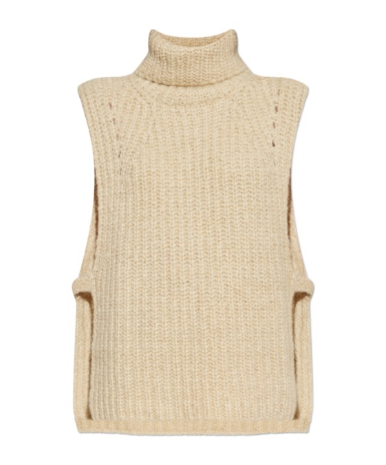 Isabel Marant Turtleneck Sweater In Sand
