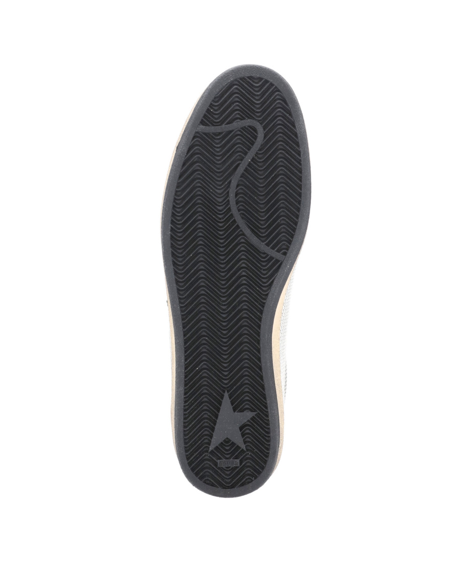 Golden Goose "ball Star" Net Upper Suede Star Laminated Heel Crack Spur Sneakers Shoes In Gray