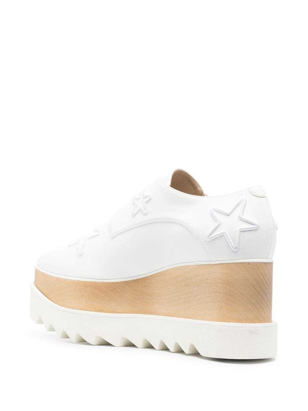 STELLA MCCARTNEY ELYSE STAR FLATFORM SNEAKERS