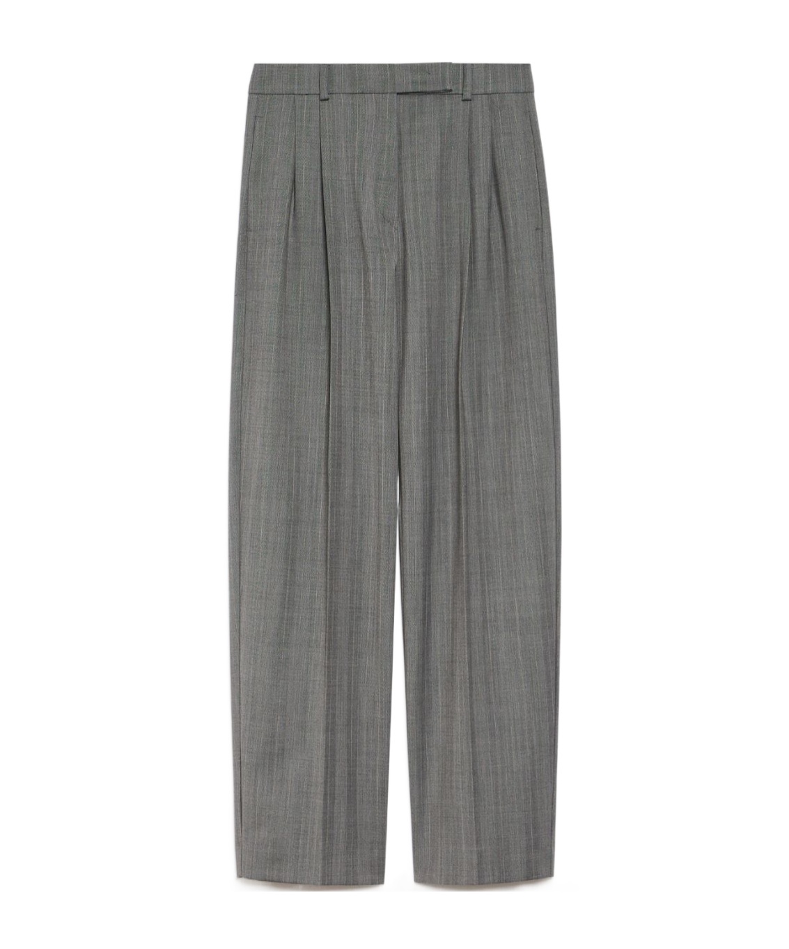 Sportmax Tailored Gabardine Twill In Gray