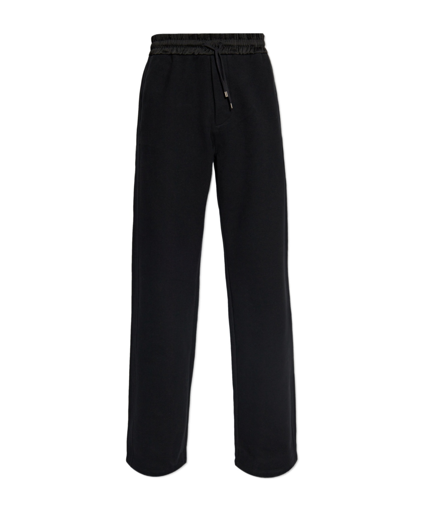 SAINT LAURENT PULL ROPE AND STRETCH WAIST SWEATPANTS 