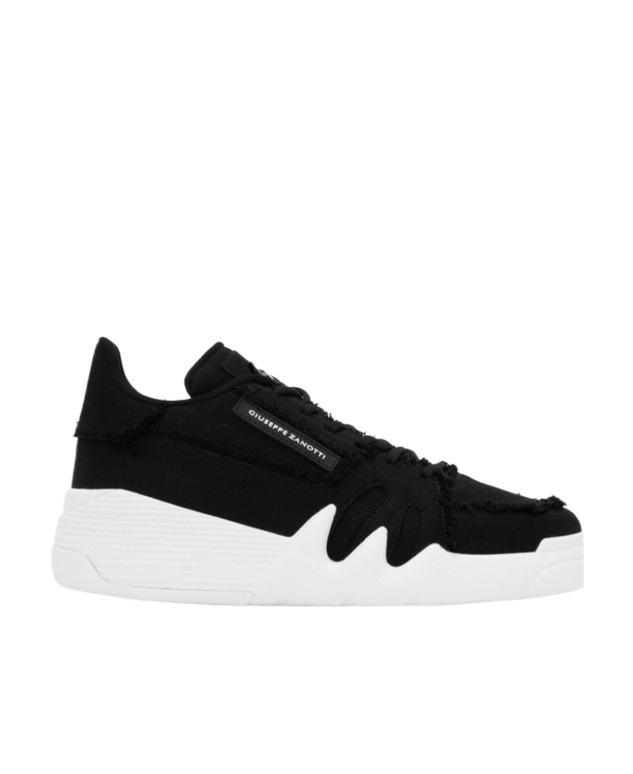 Shop Giuseppe Zanotti Talon Low-top Sneakers In Black