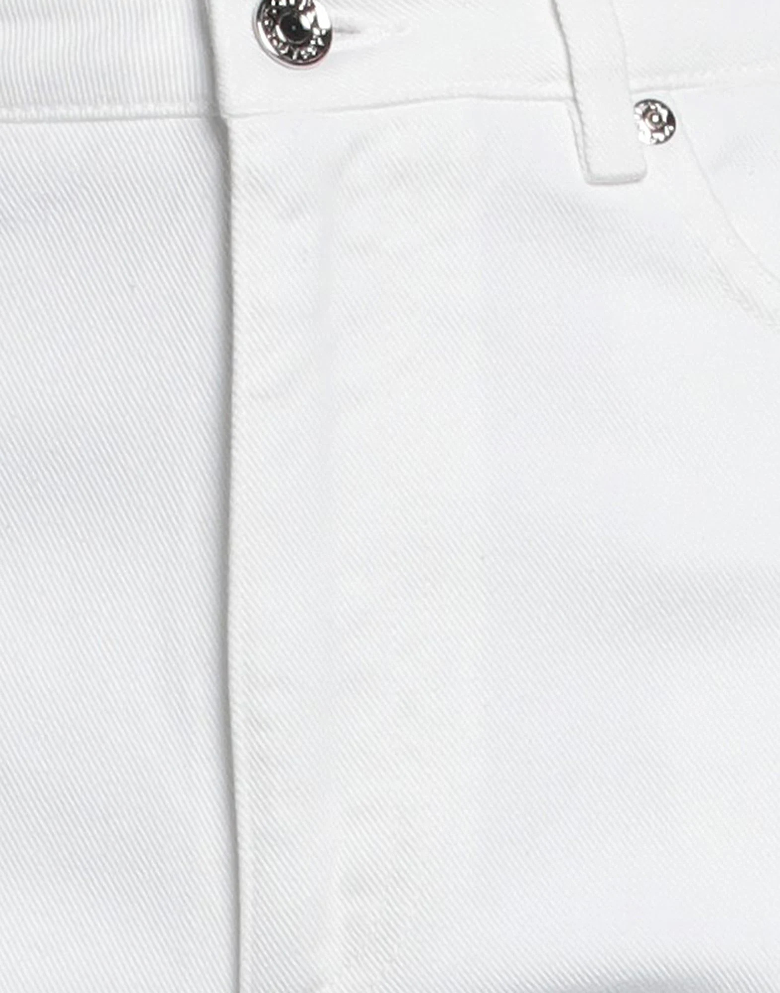 Dolce & Gabbana Solid Color Bootcut Jeans In White