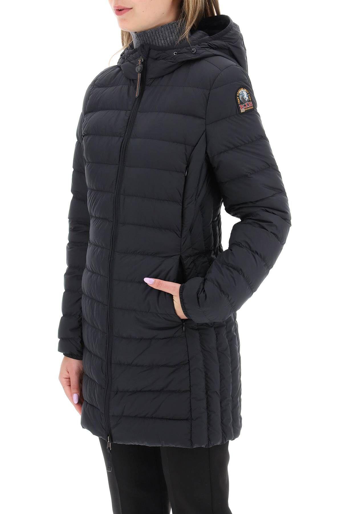 Parajumpers Long-sleeved Down Jacket In Black