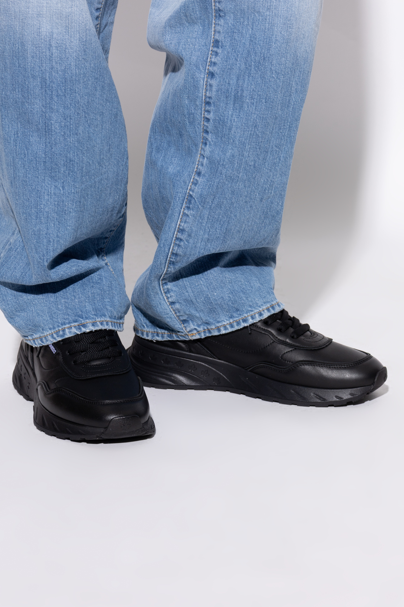 Dsquared2 Sprinter Sneakers In Black