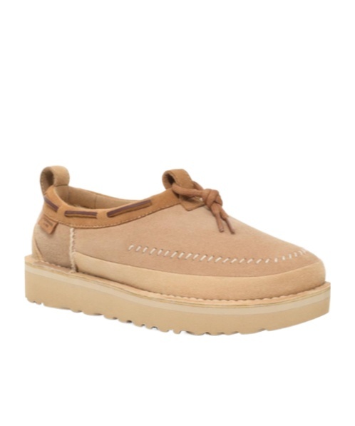 Ugg Tasman Crafted Regenerate Suede Slipper In Neutral