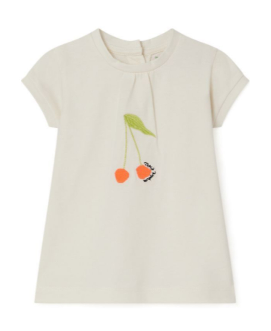 Bonpoint Embroidered-design T-shirt In White