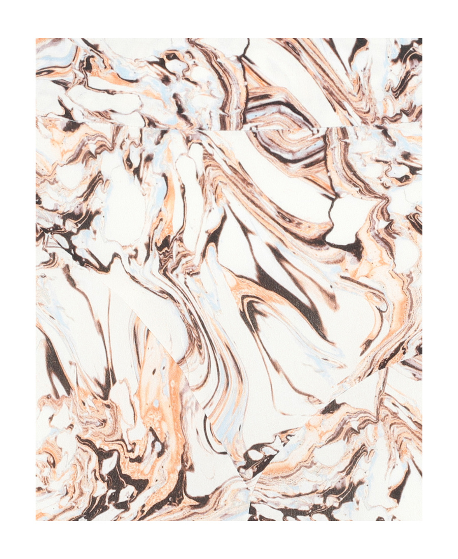 Shop Isabel Marant Graphic Print Asymmetrical Skirt In Nude