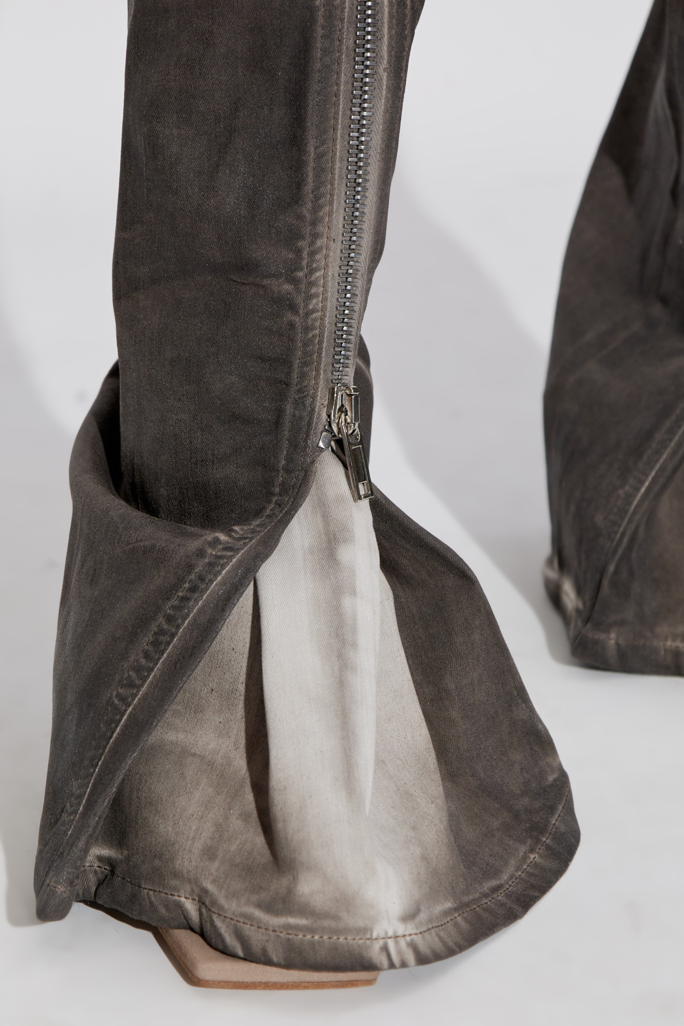 Rick Owens Drkshdw Belt Loop Track Pants In Black