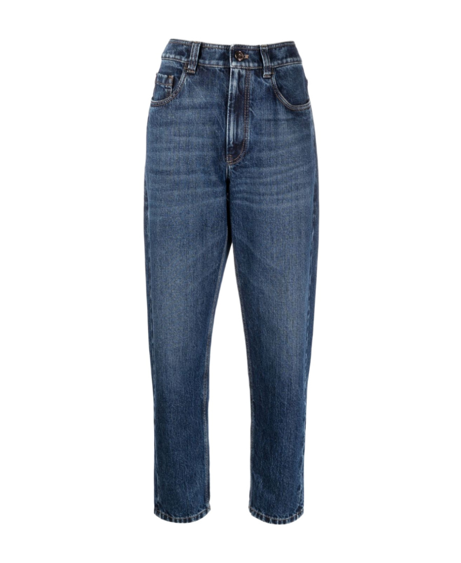 Brunello Cucinelli Straight-leg Jeans In Blue