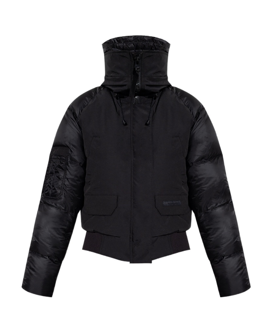 Canada Goose Paradigm Chilliwack Hooded Bomber Jacket In Black