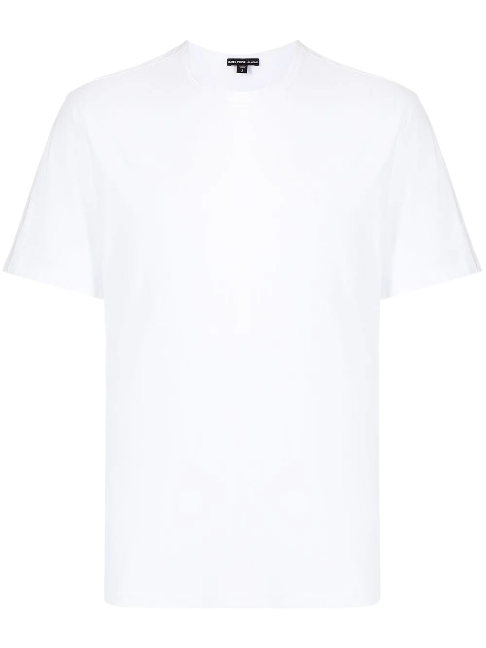 Shop James Perse Luxe Lotus Jersey T-shirt In White