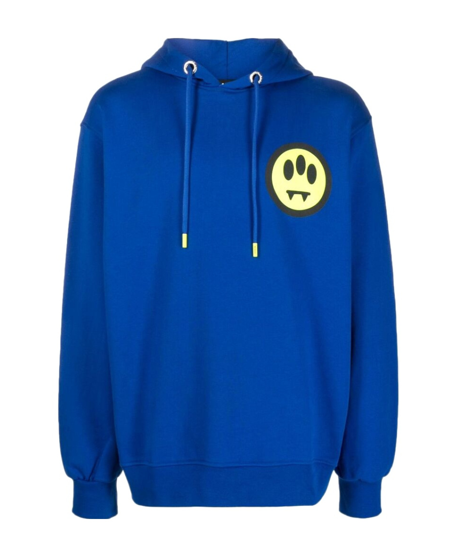Barrow Man Sweatshirt Bright Blue Size Xl Cotton In Blue
