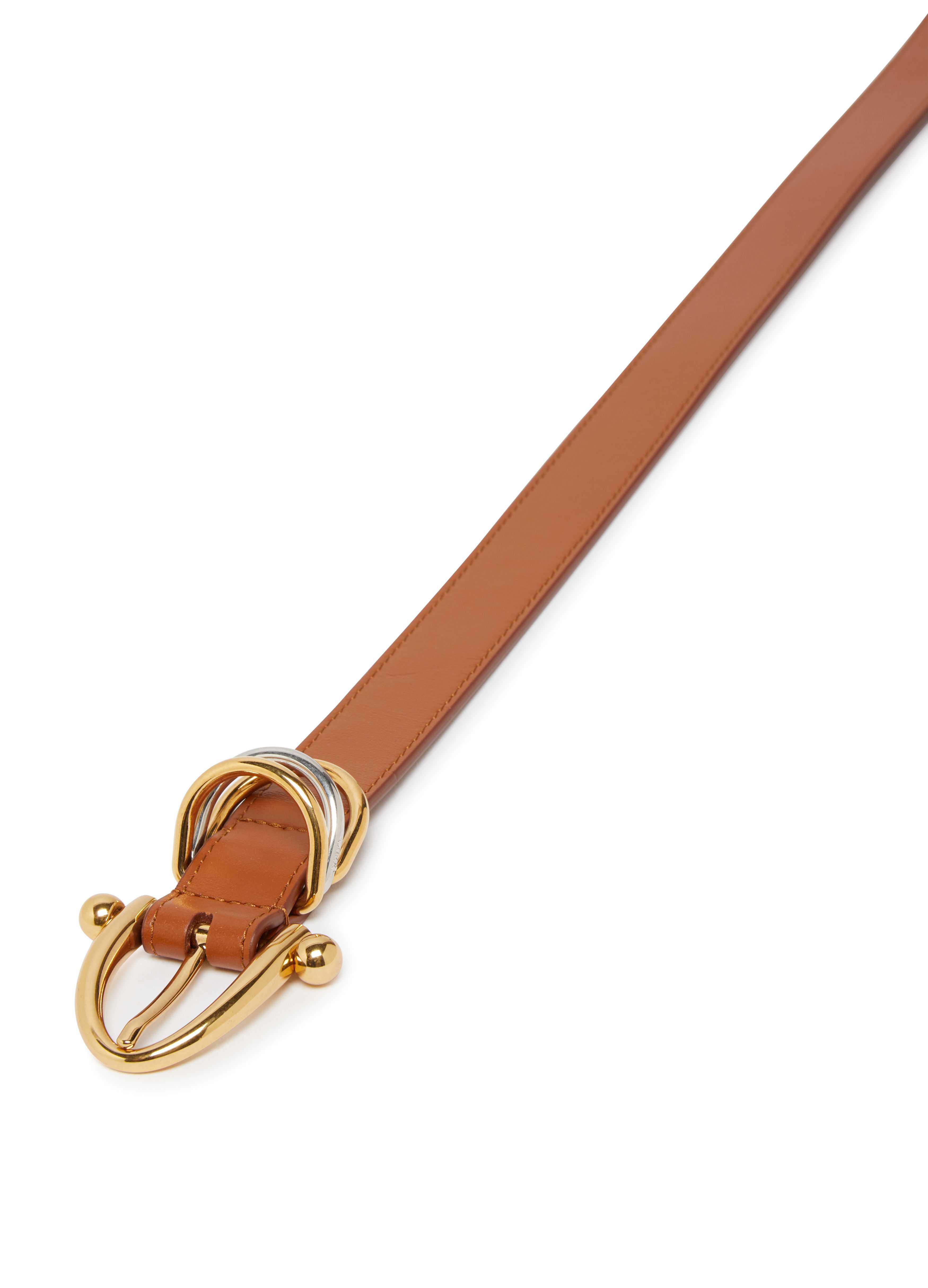 Chloé Adjustable Waist Belt In Brown
