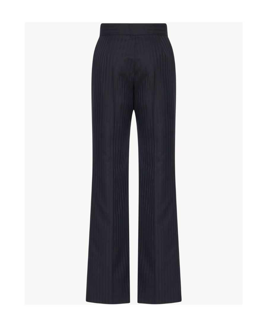 Shop The Row Low-waisted Suit Trousers In Black