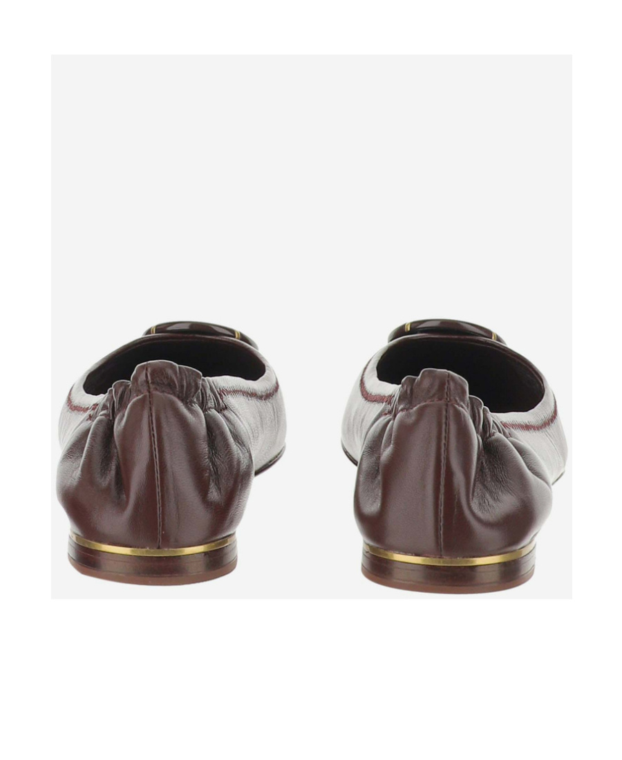 Tory Burch Minnie Travel In Brown