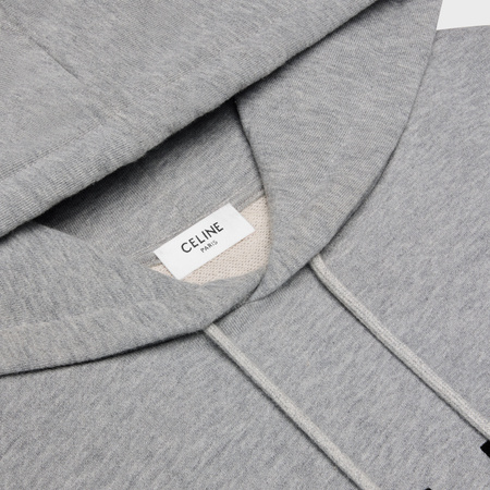 CELINE CELINE LOOSE HOODIE IN COTTON FLEECE