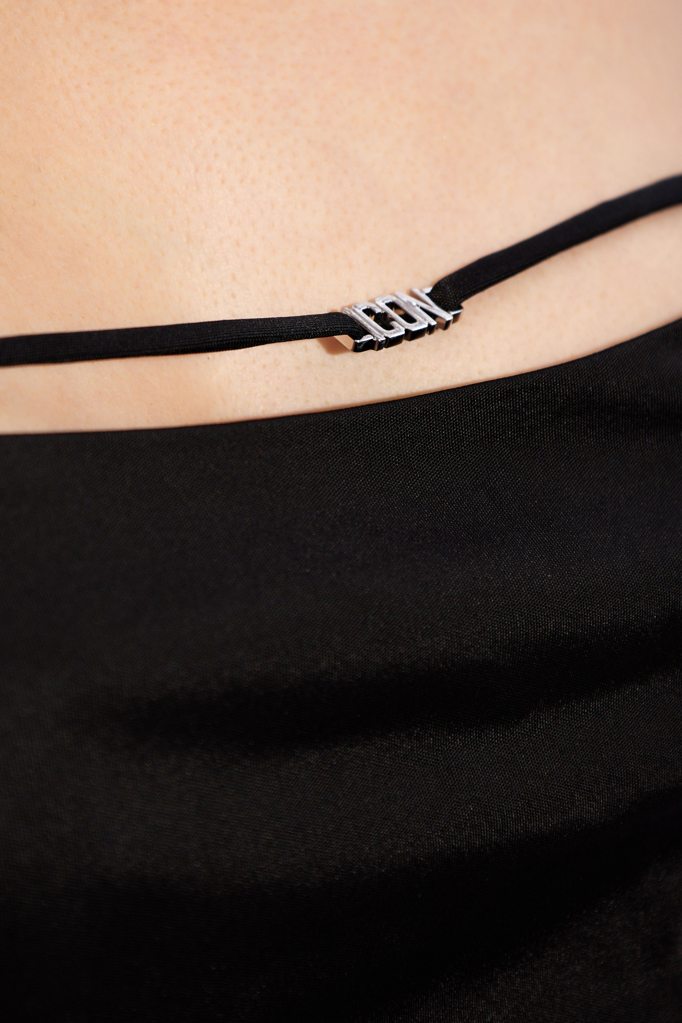 DSQUARED2 ICON-MOTIF CROPPED TOP