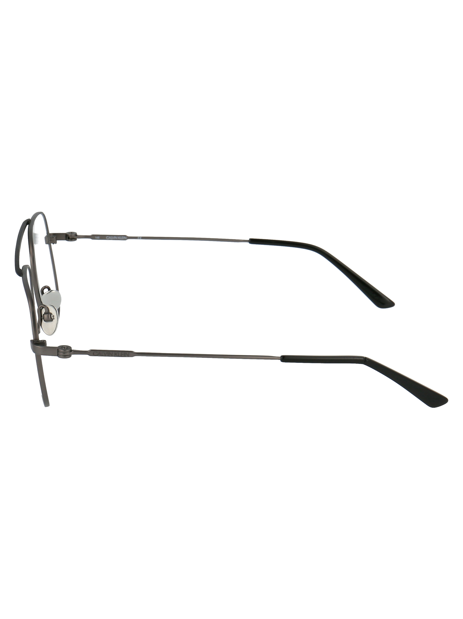 Calvin Klein Logo Flat Mirror In Gray