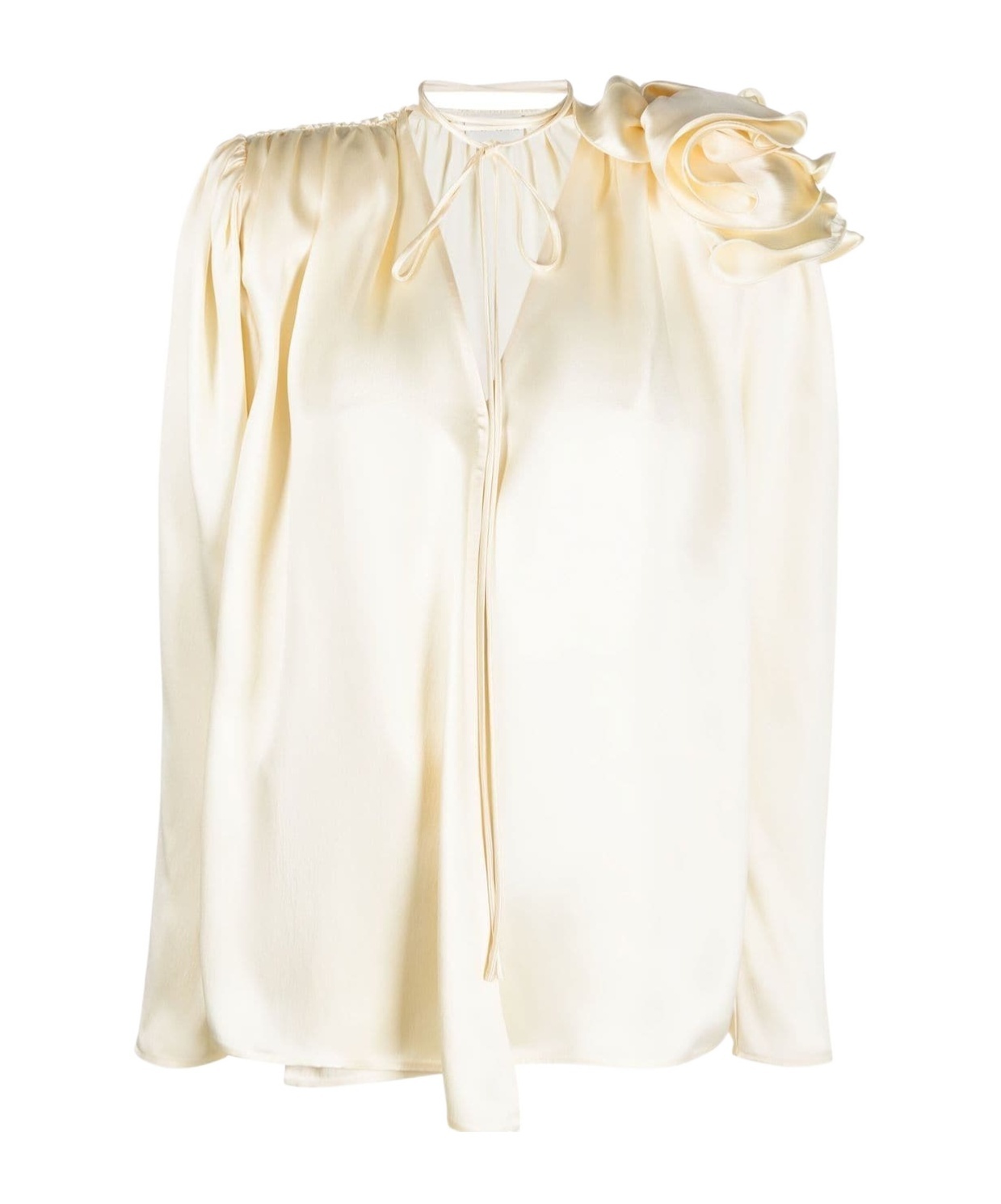 Magda Butrym Long-sleeved Shirt In White