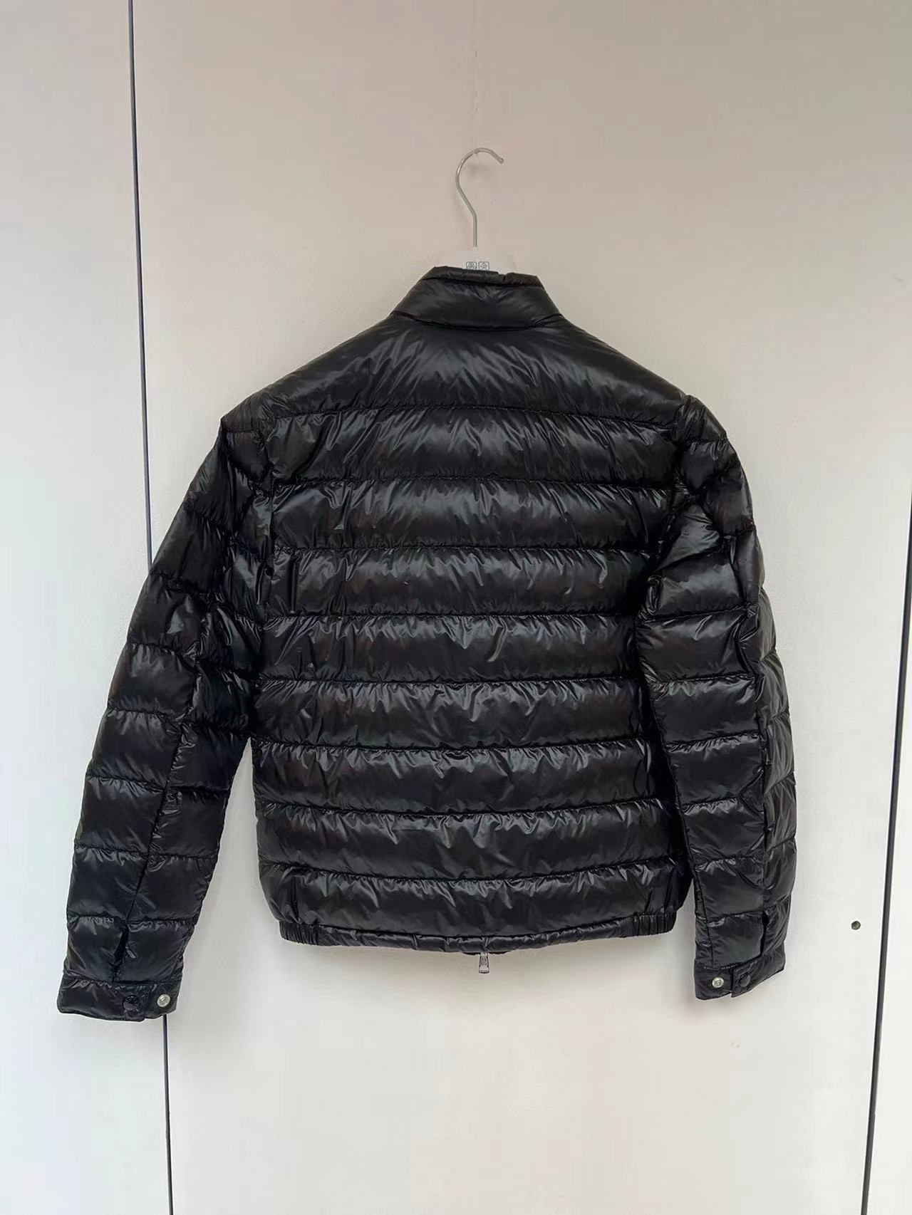 Shop Moncler Acorus Quilted Down Jacket In Black