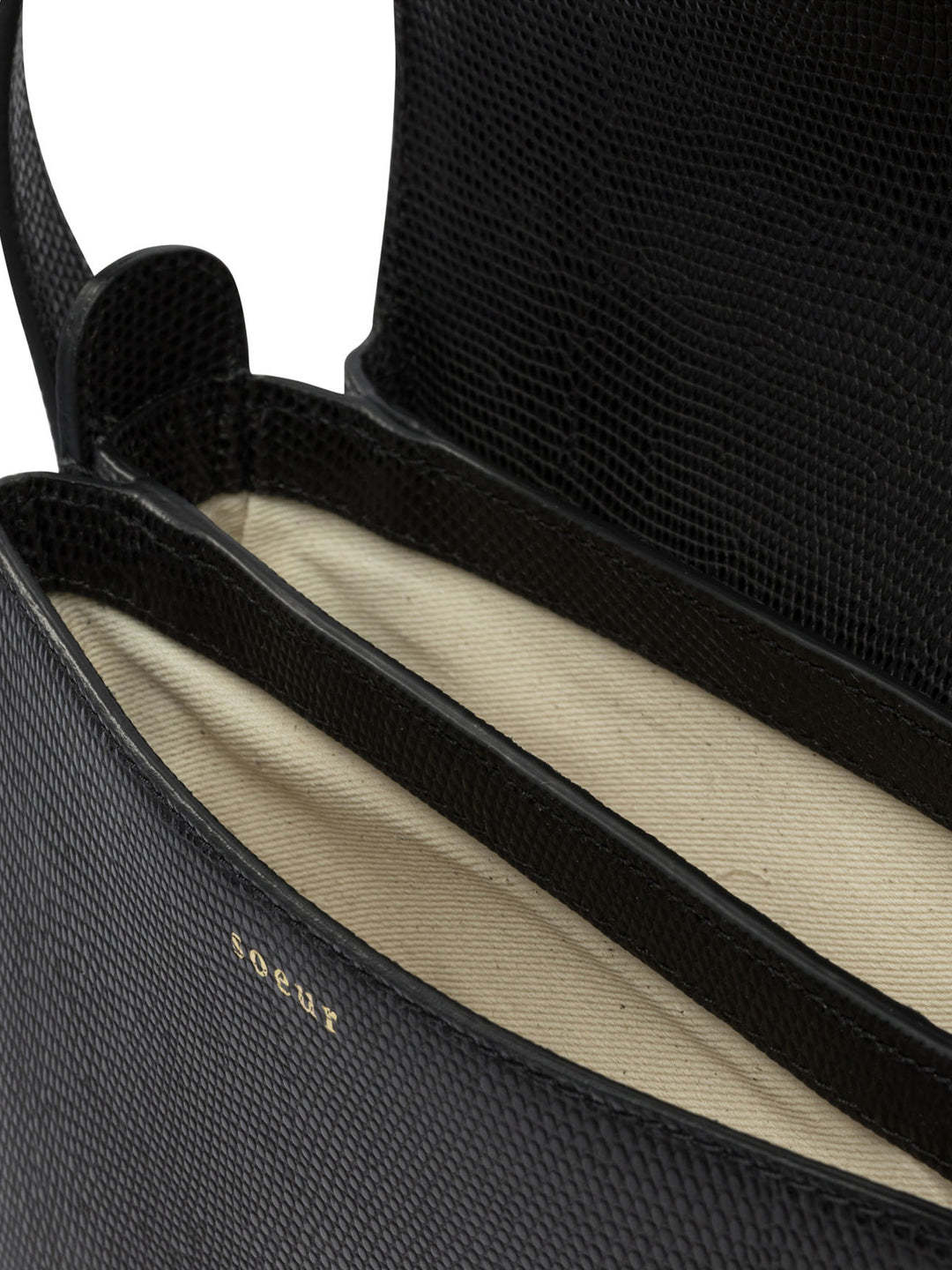 Soeur Bellissima Shoulder Bags Black In Black