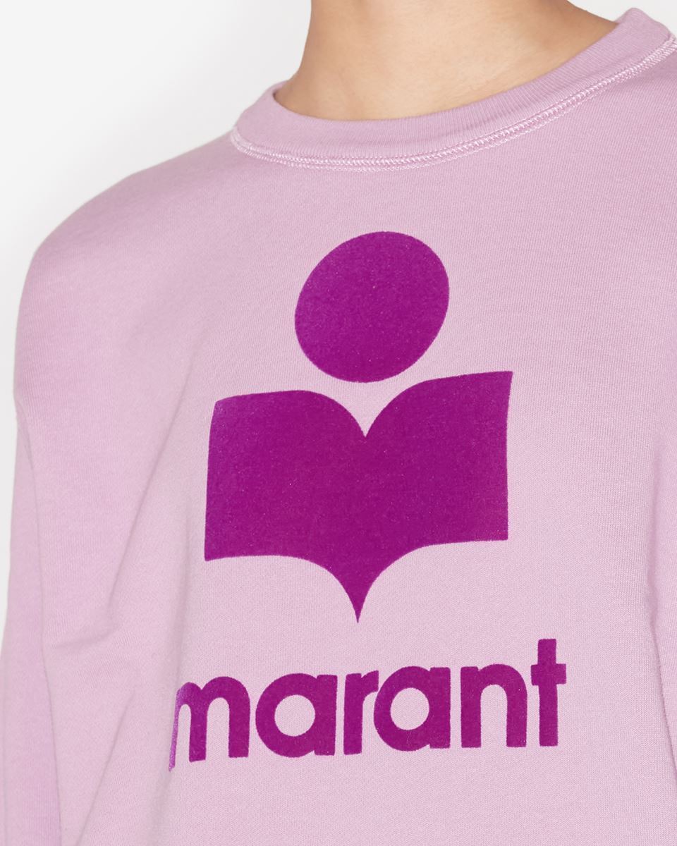 Isabel Marant Étoile Marant Etoile Women Millyny Cotton Sweatshirt In Purple