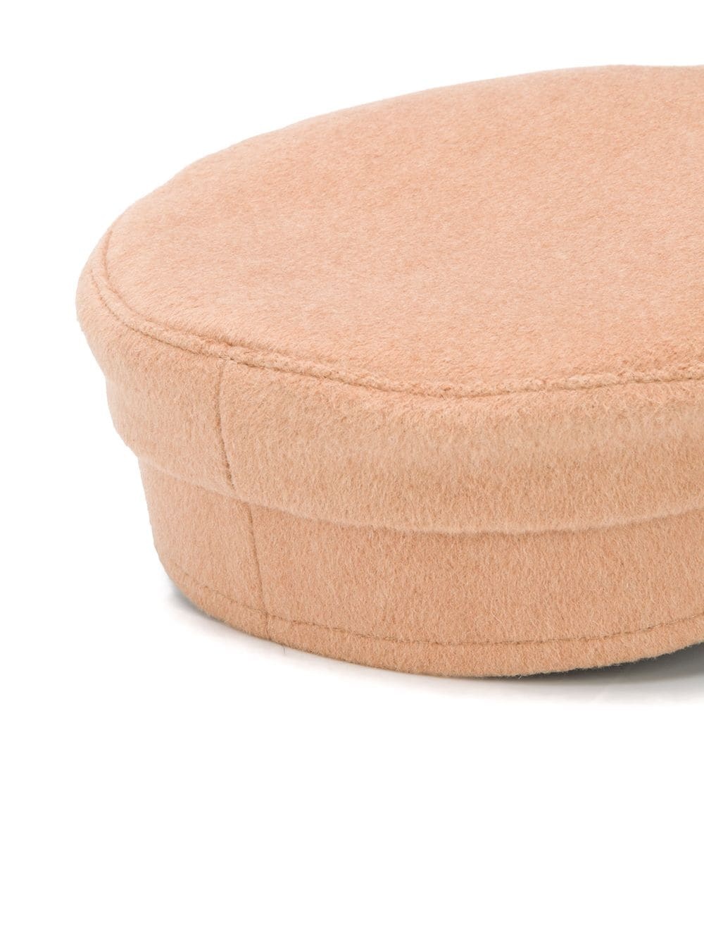 Ruslan Baginskiy Baker Boy Wool Cap In Nude