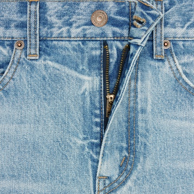 Celine Eclipse Washed Jeans In Blue