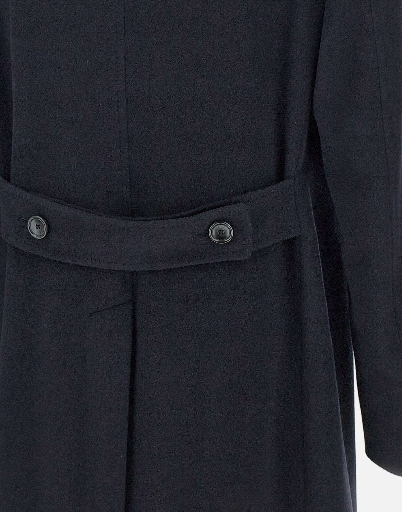 Tagliatore Single-breasted Tailored Coat In Blue