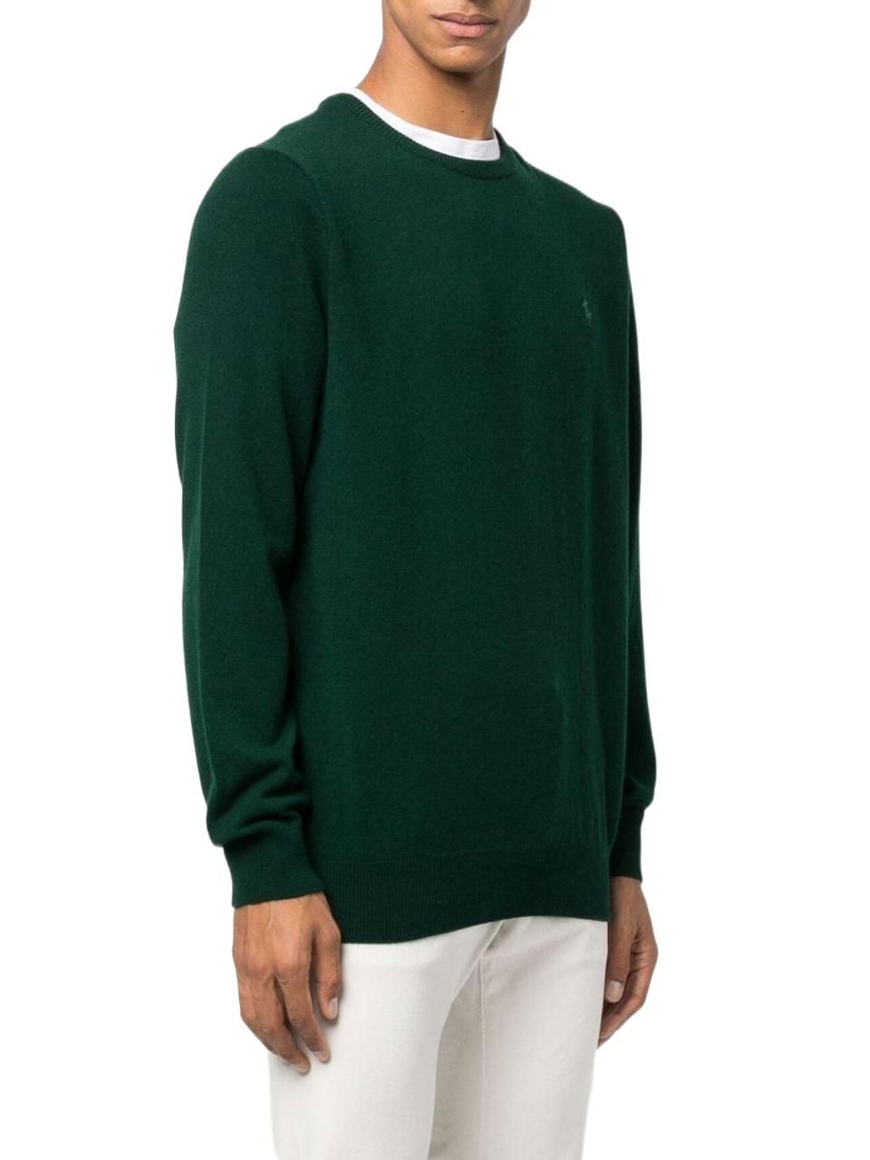 Polo Ralph Lauren Ralph Lauren Forest Green Wool Sweater In Green