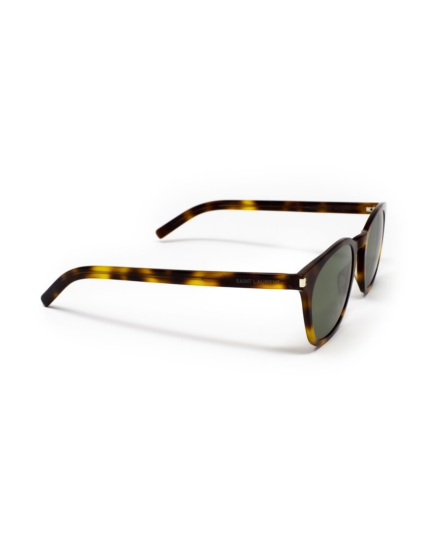 Saint Laurent Square Frame Sunglasses In Gray