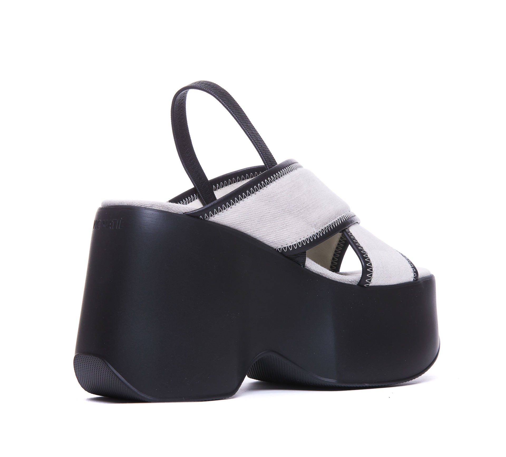 Shop Vic Matie Platform Sandals In Black