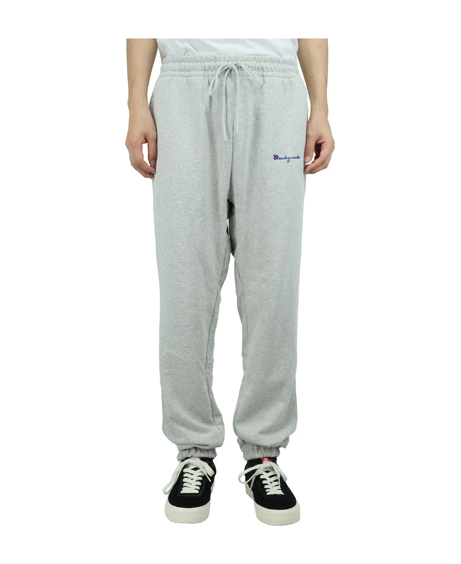Readymade Embroidered Logo Track Pants In Gray