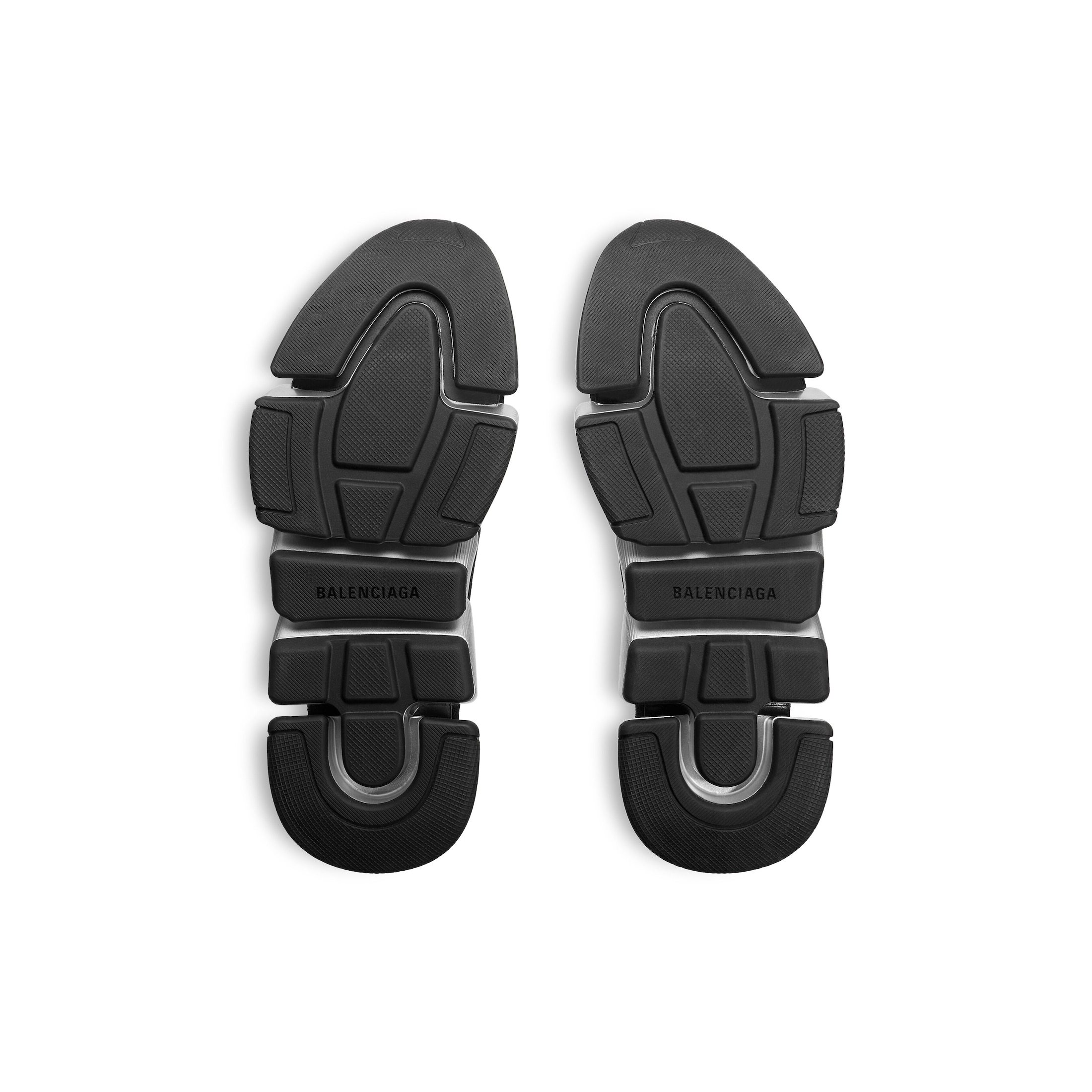 Balenciaga Technical 3d Recycled Knit Speed 2.0 Sneakers In Black