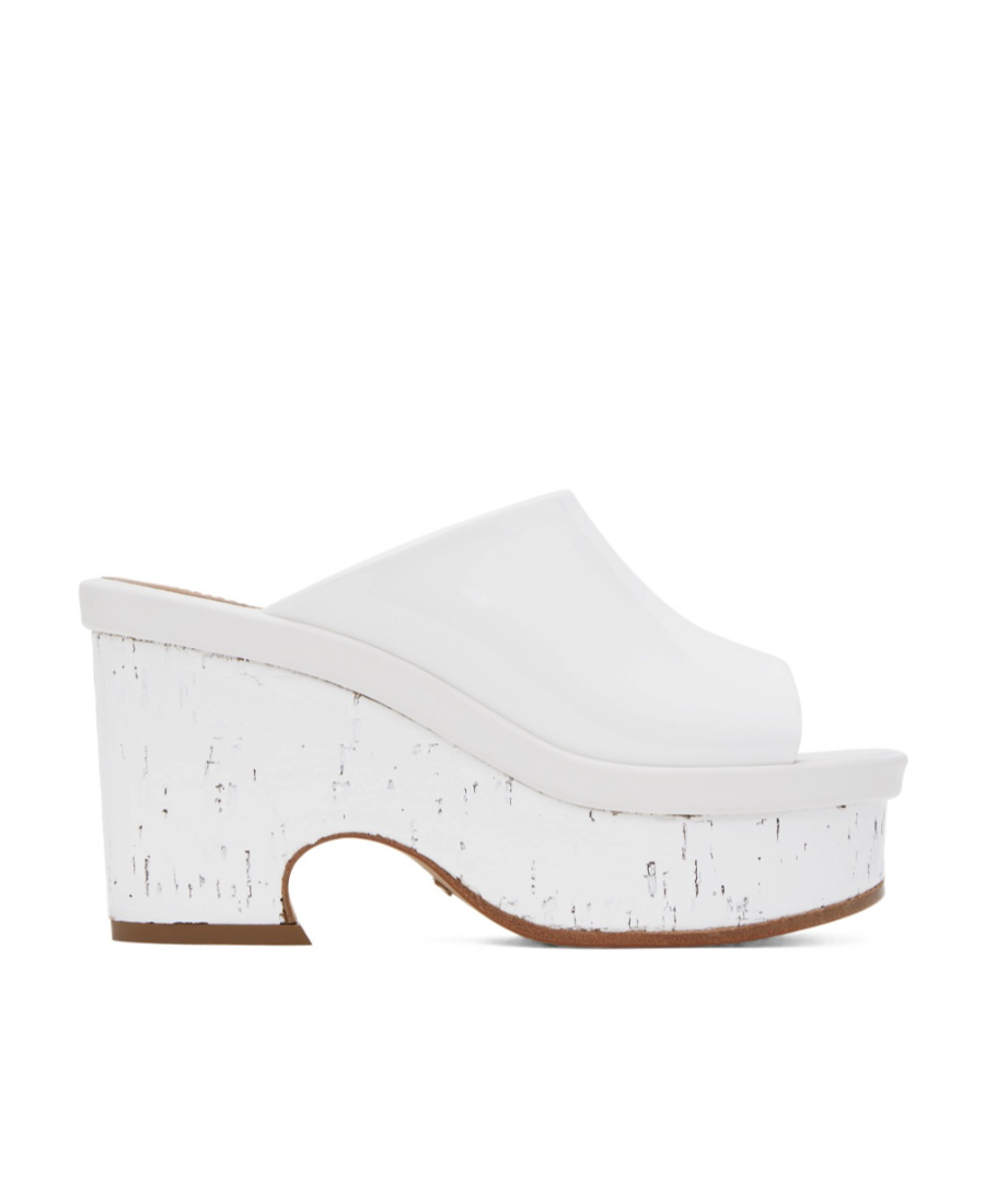 CHLOÉ OPEN-TOED THICK-HEELED HIGH-HEEL SANDALS