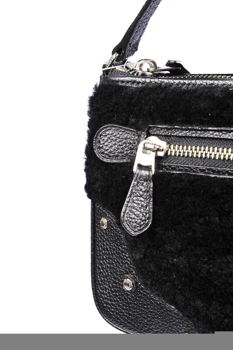 Coach Logo Strap Satchel In Black