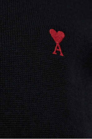 Ami Alexandre Mattiussi Long-sleeved Sweater In Black