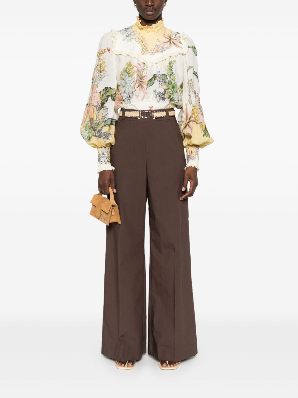 Shop Twinset Poplin Trousers